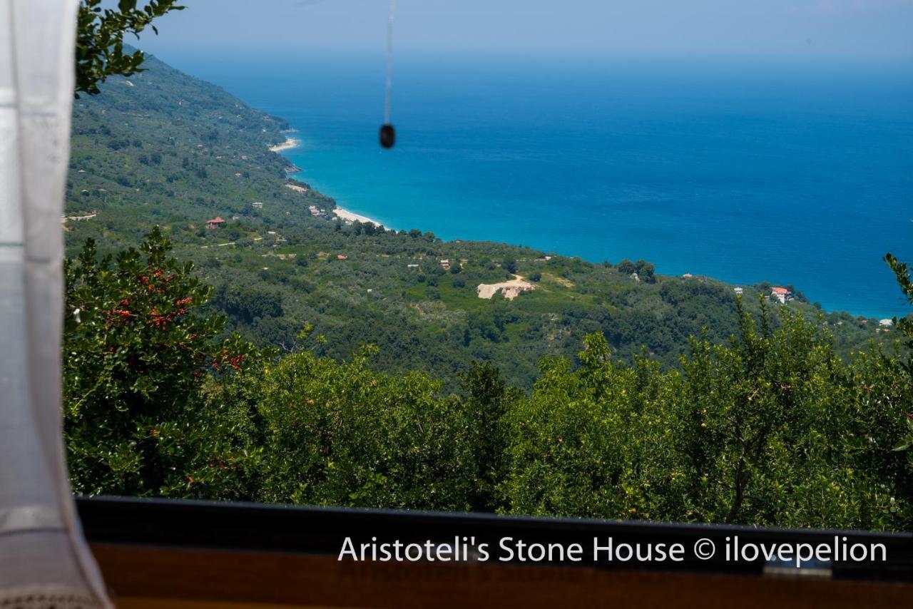Aristoteli'S Stone House Makrirrákhi Buitenkant foto