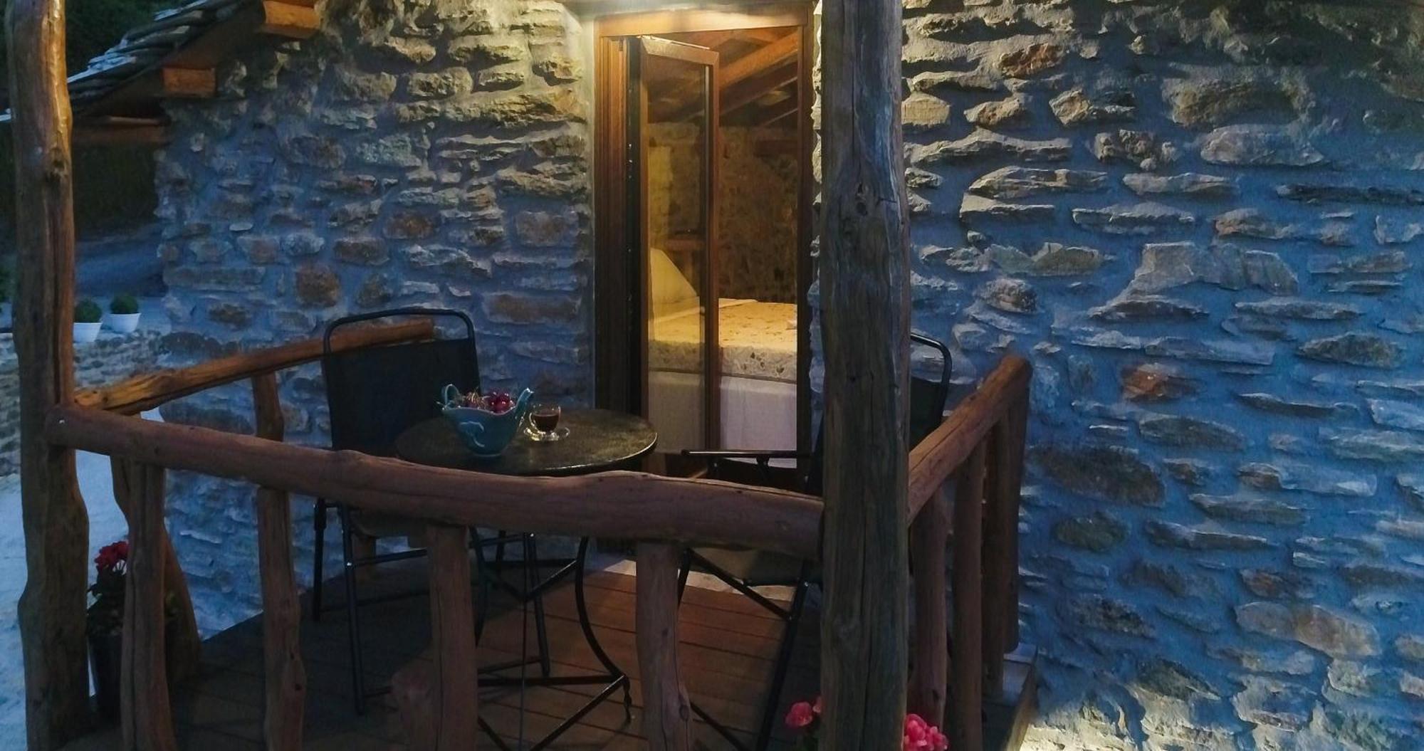 Aristoteli'S Stone House Makrirrákhi Buitenkant foto