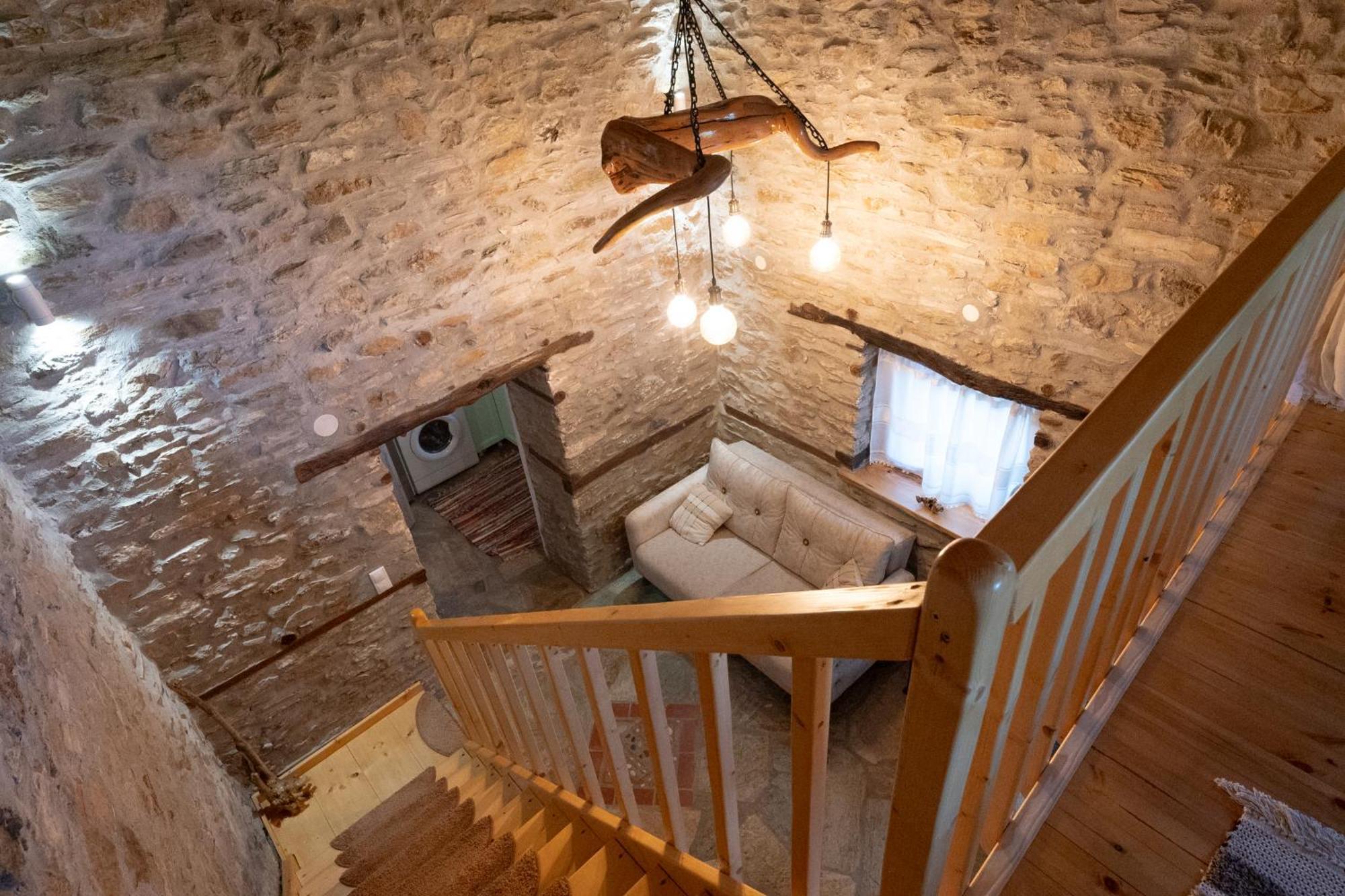 Aristoteli'S Stone House Makrirrákhi Buitenkant foto